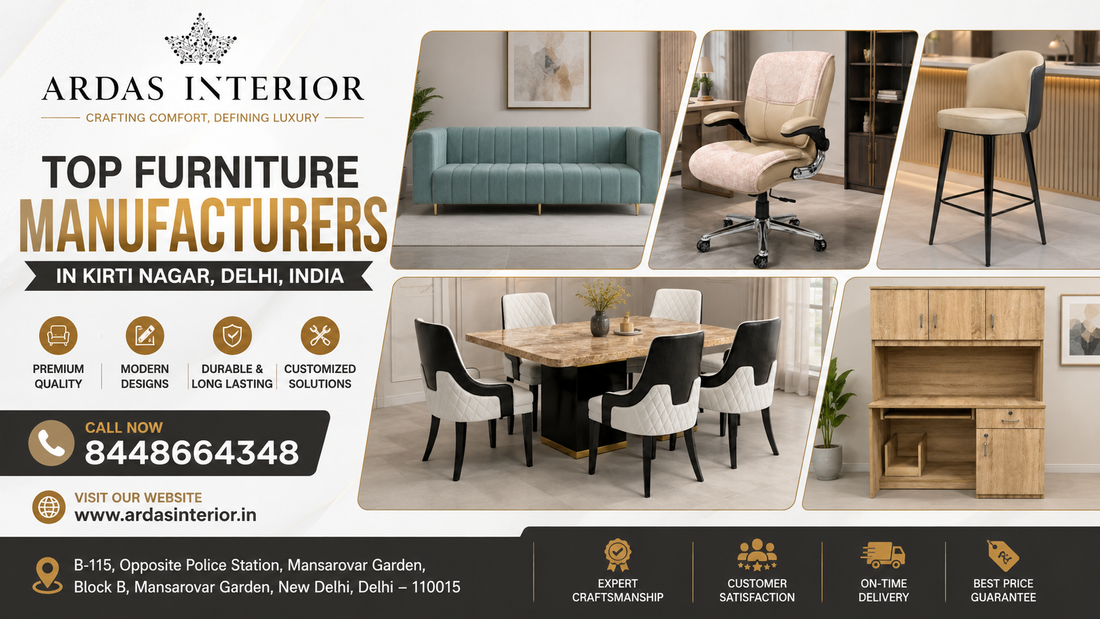 Top furniture Manufacturers in Kirti Nagar Delhi India 