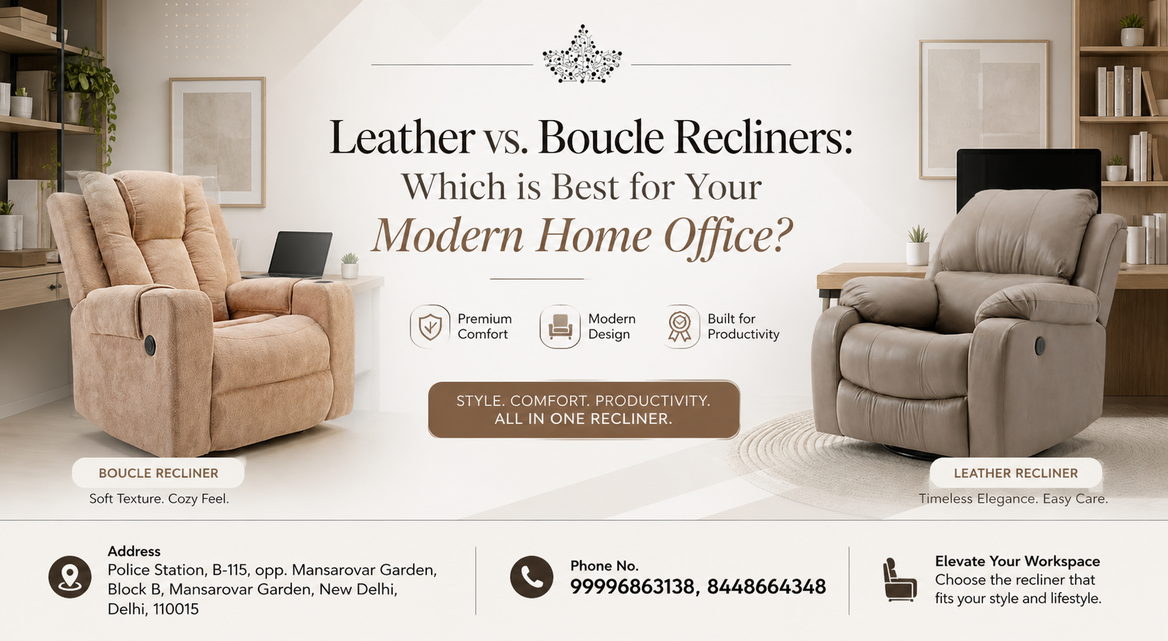 Recliners in Delhi