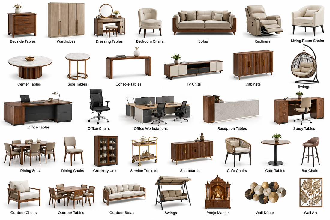 Premium Sagwan Wood Furniture for Every Room in Your Home