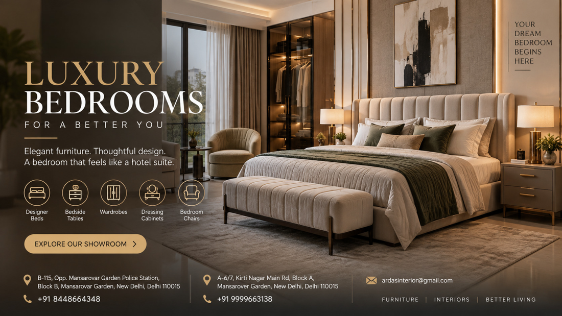 6 Luxury Bedroom Ideas to Create a Hotel-Style Suite at Home | Ardas Interior
