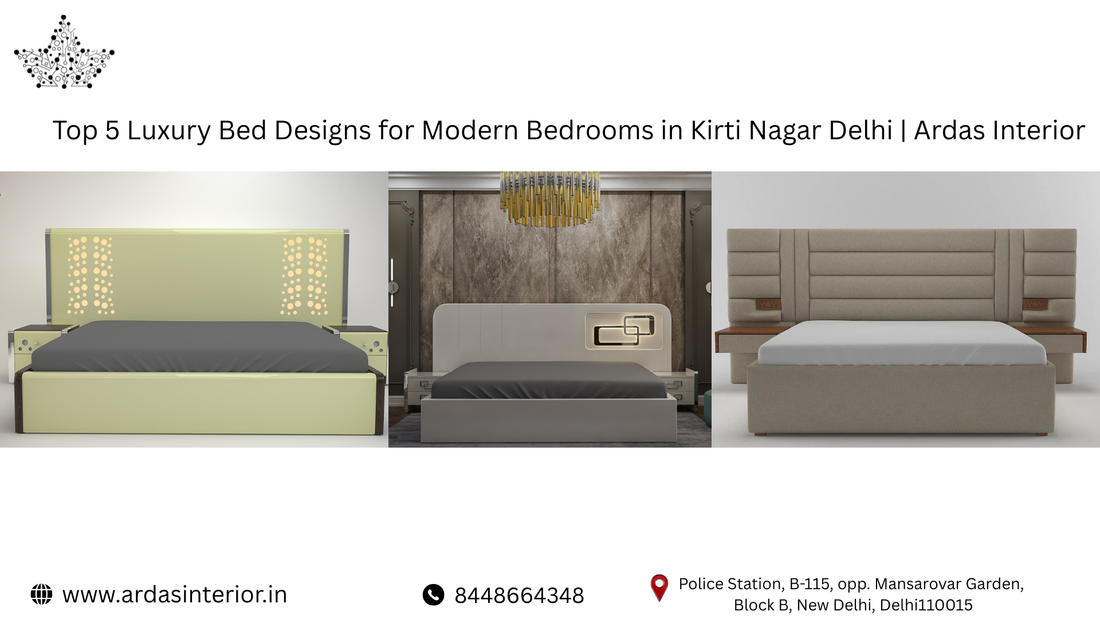 Top 5 Luxury Bed Designs in Delhi | Ardas Interior