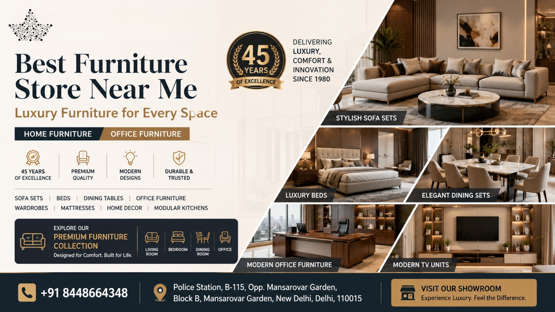 Best Furniture Store Near Me for Luxury Home & Office Furniture | Ardas Interior