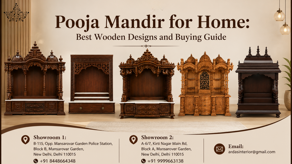 pooja mandir for home: best wooden designs and buying guide