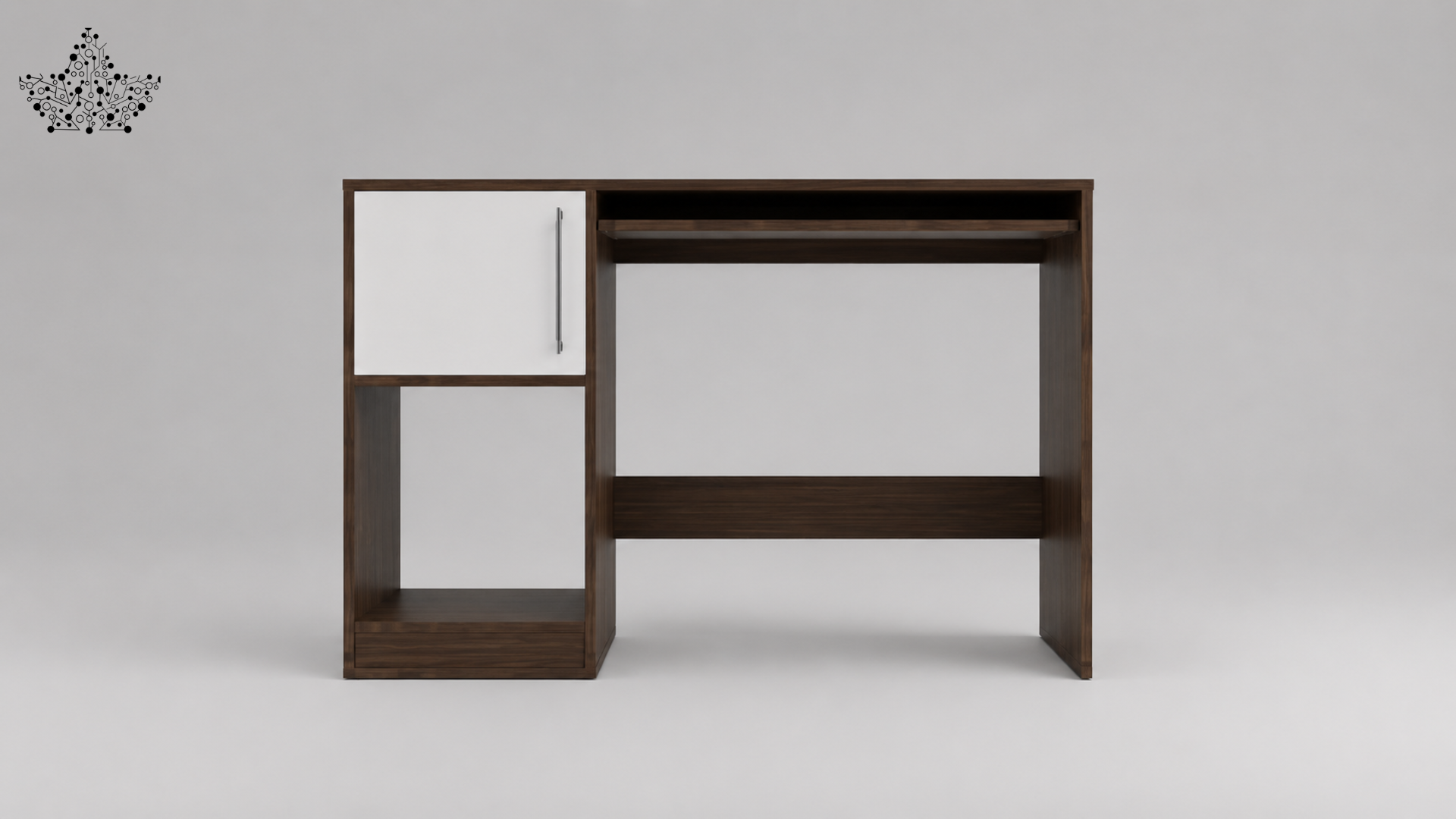 Prism Multipurpose Study Table | Moldau Accacia Finish