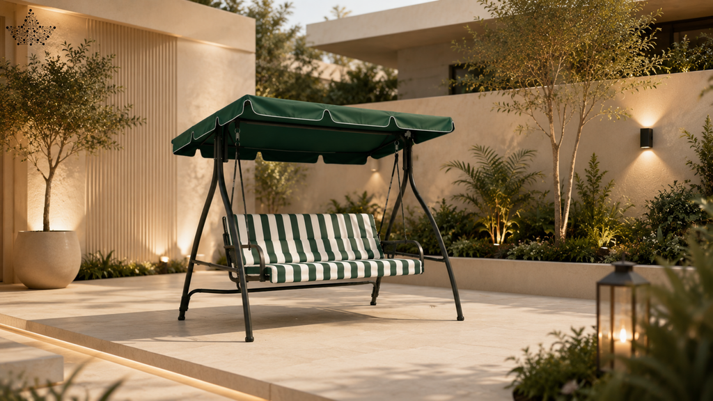 Evergreen Garden Swing