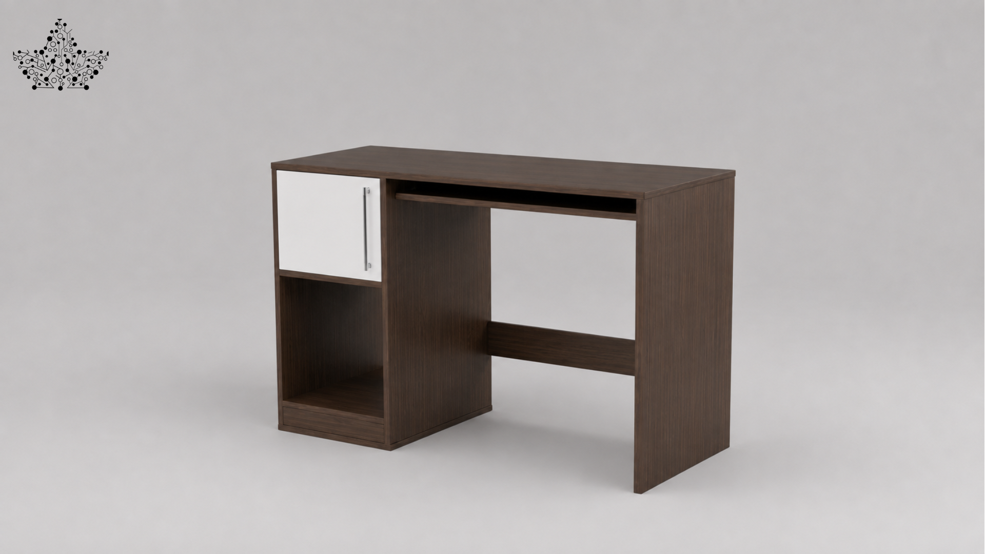 Prism Multipurpose Study Table | Moldau Accacia Finish