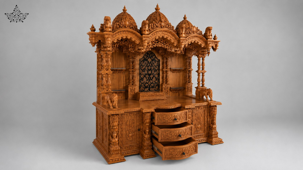 Royal Carved Pooja Mandir