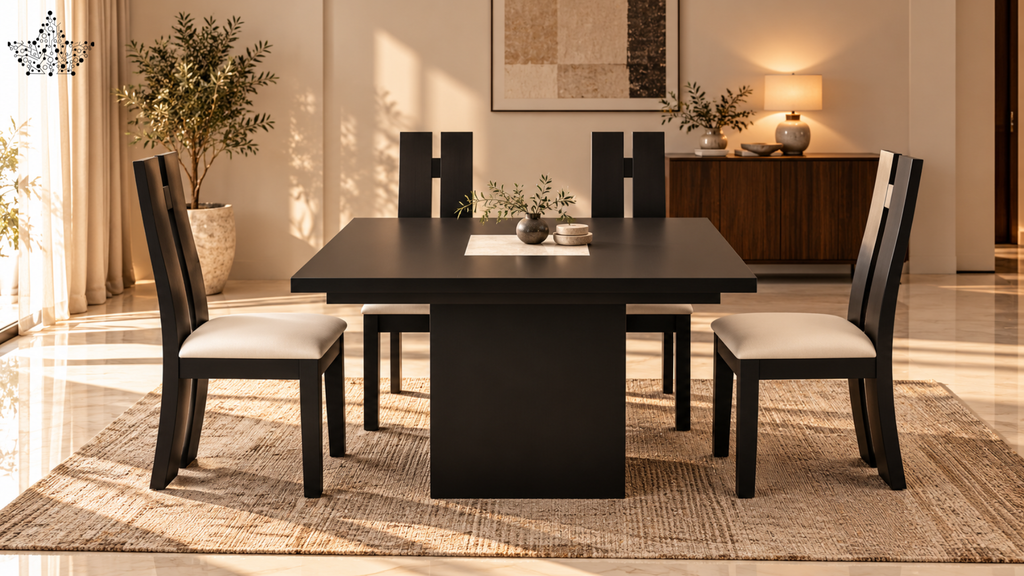 Cipher 4-Seater Dining Set