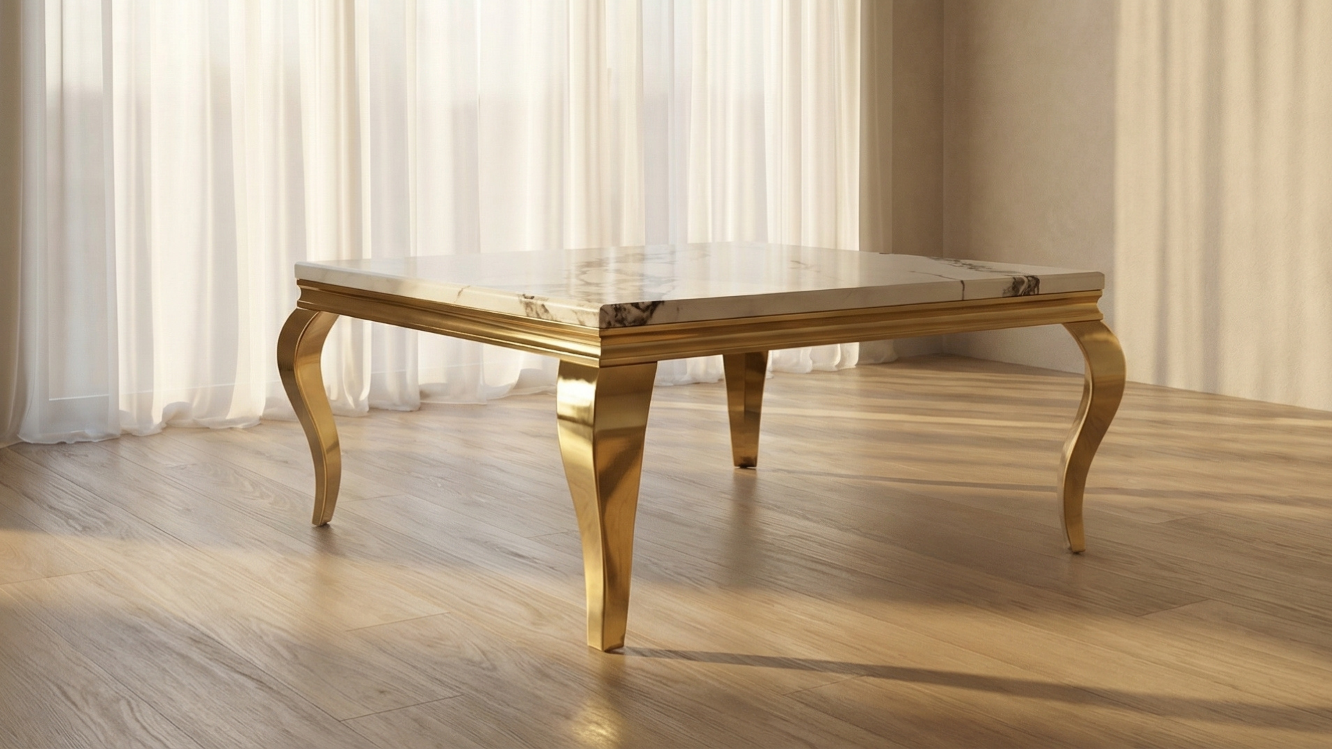 Golden Monarch Center Table | Ardas Interior