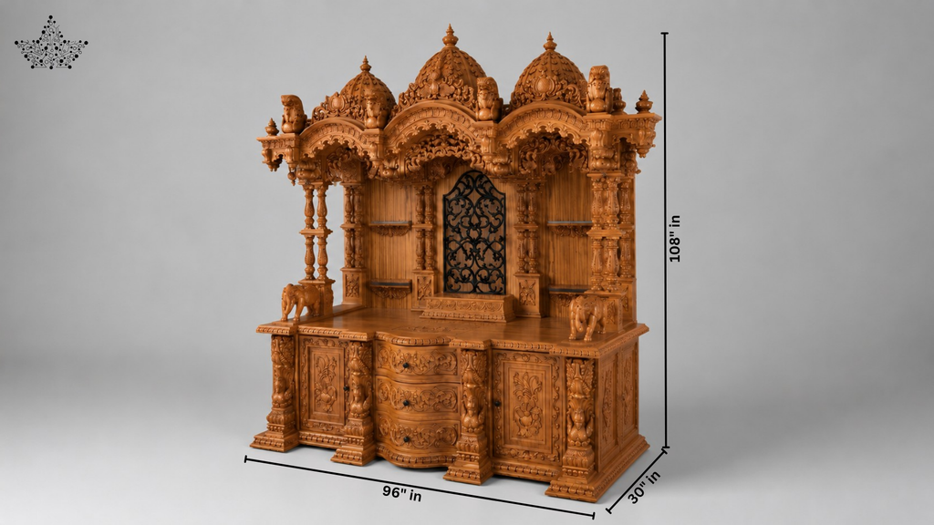 Royal Carved Pooja Mandir