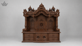 Imperial Carved Wooden Mandir