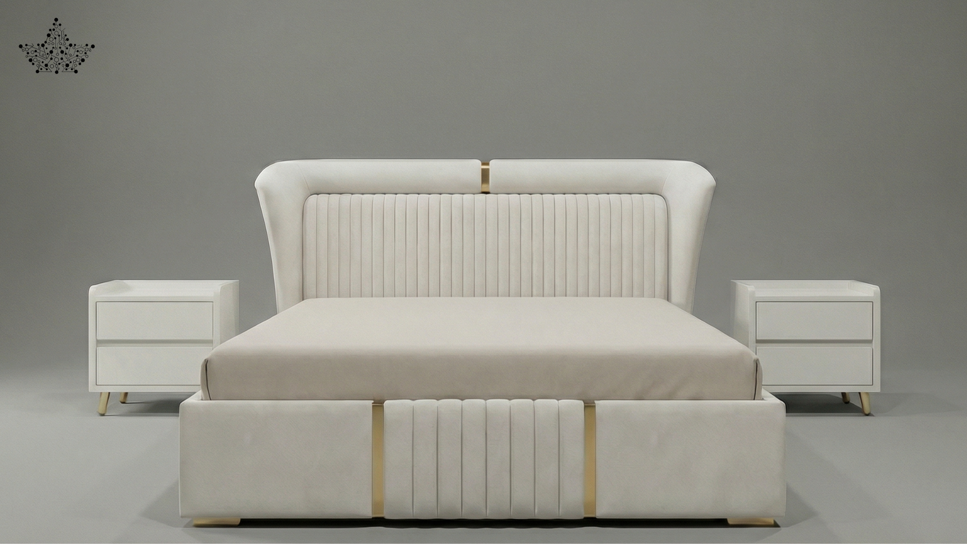 Wing Curve Bed