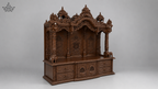 Imperial Carved Wooden Mandir