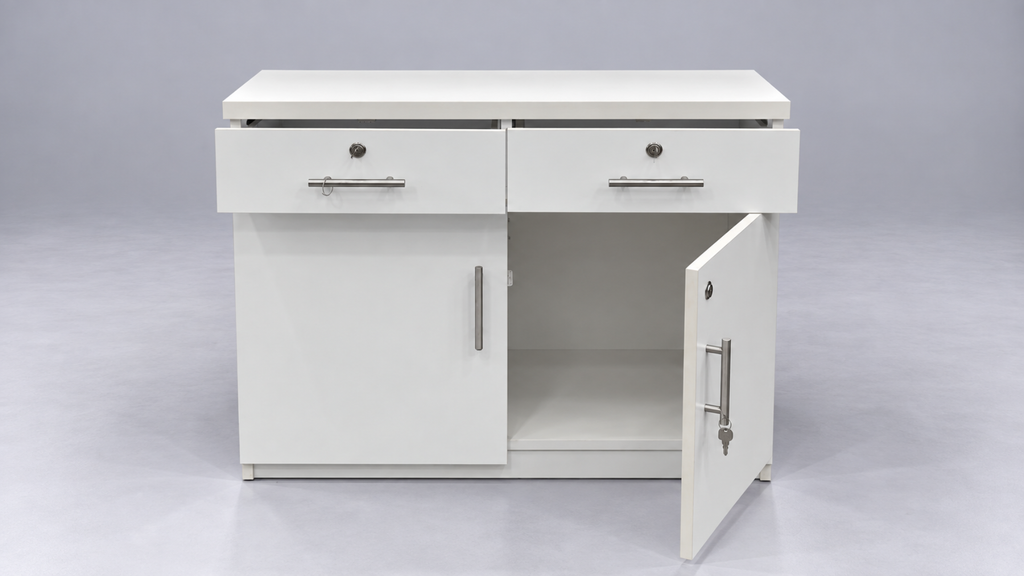 Urban White Cabinet
