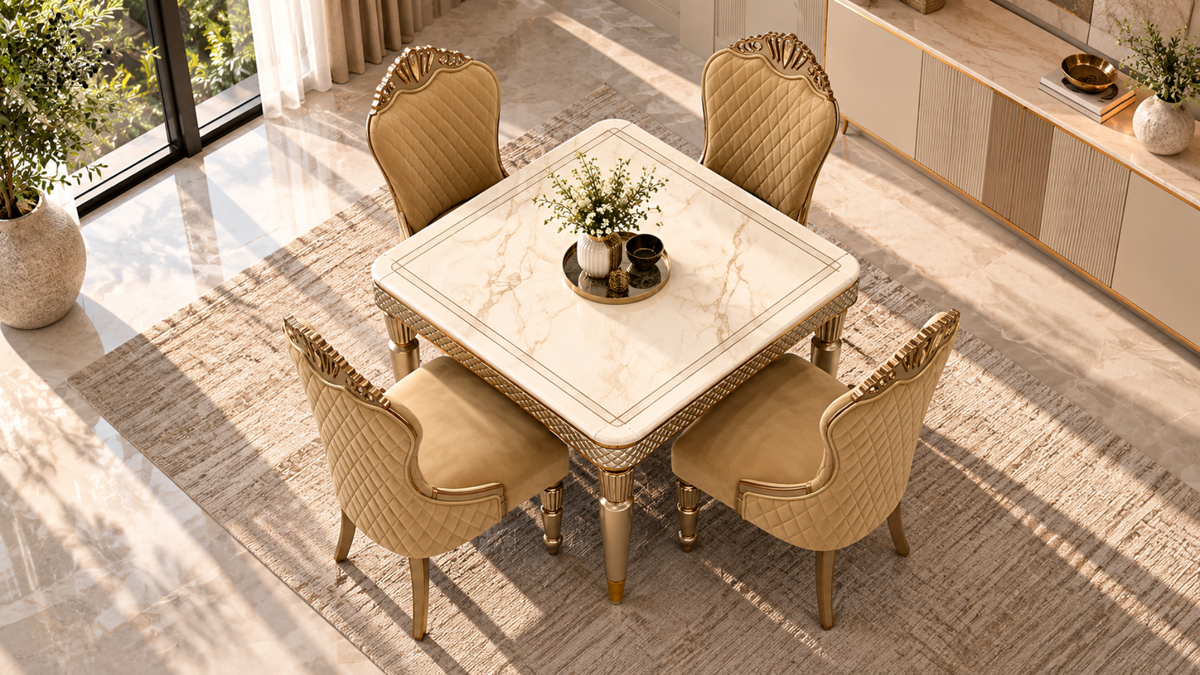 Artisan Carving Dining Table