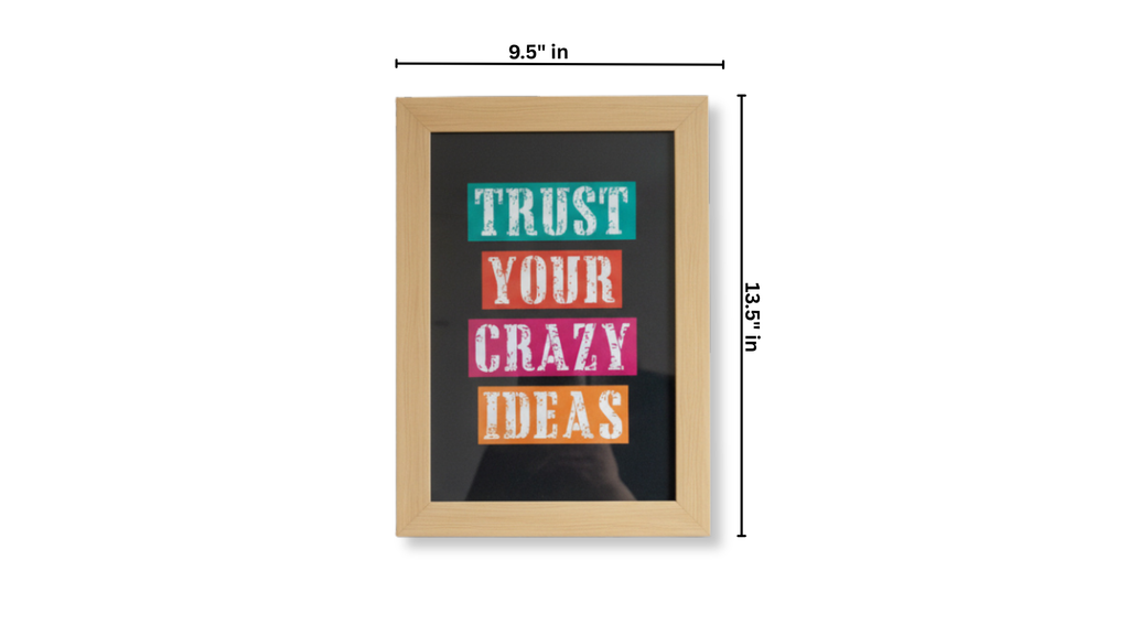 Motivational Framed Wall Art