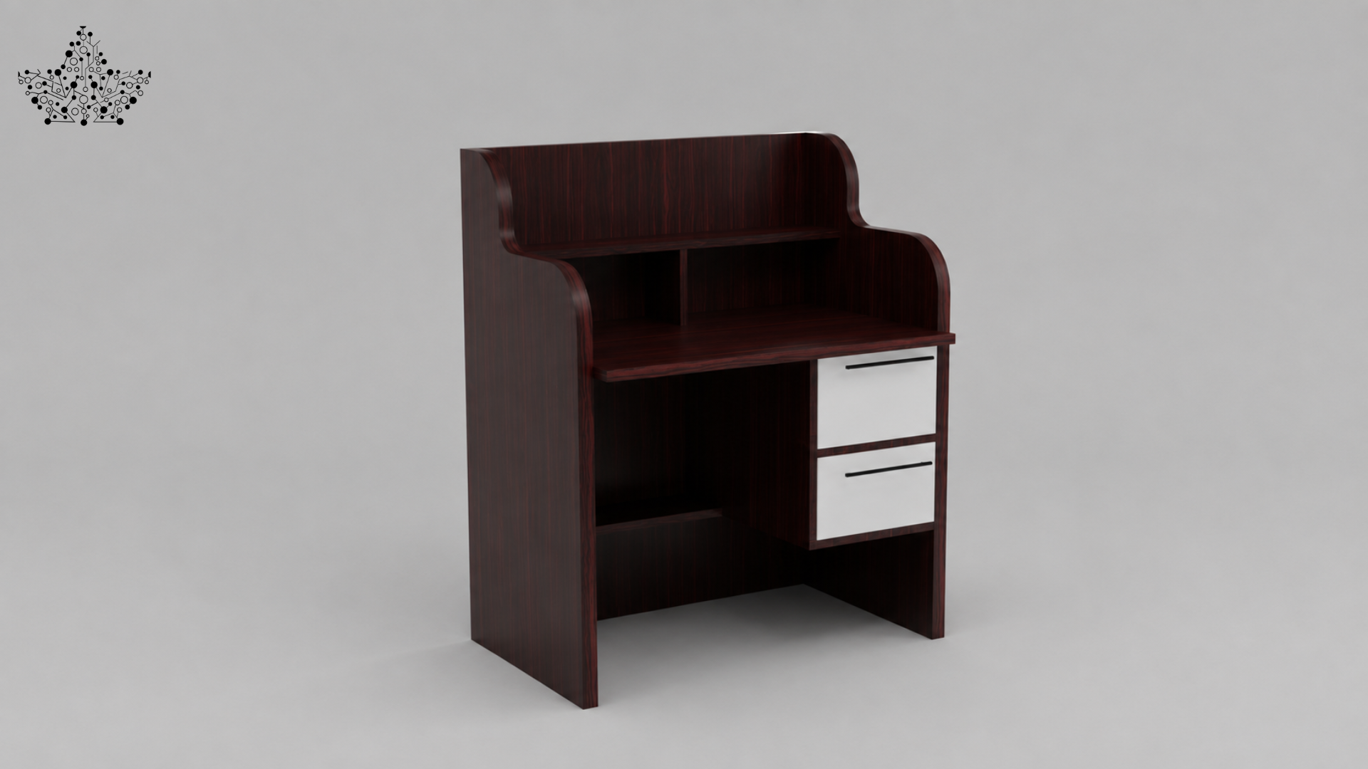 Walnut Study Table | Ardas Interior