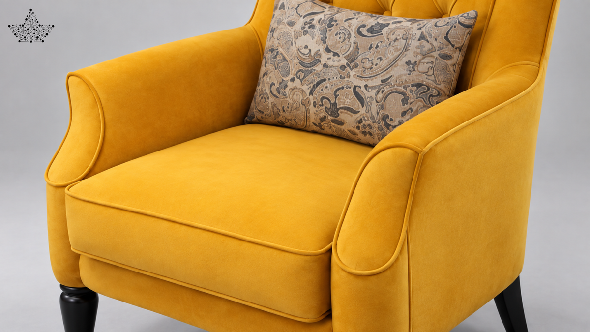 Ardas Honey Velvet Chair