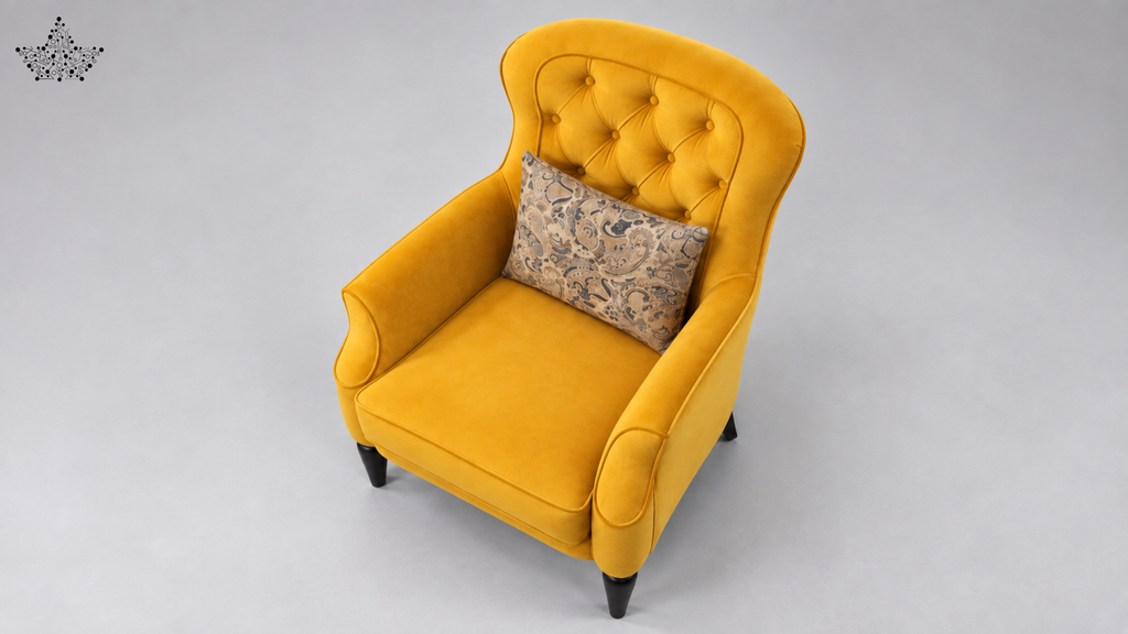 Ardas Honey Velvet Chair
