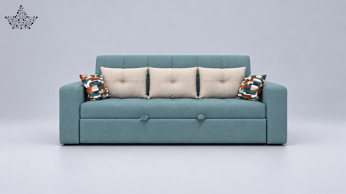 Ardas Azure Sofa Cum Bed