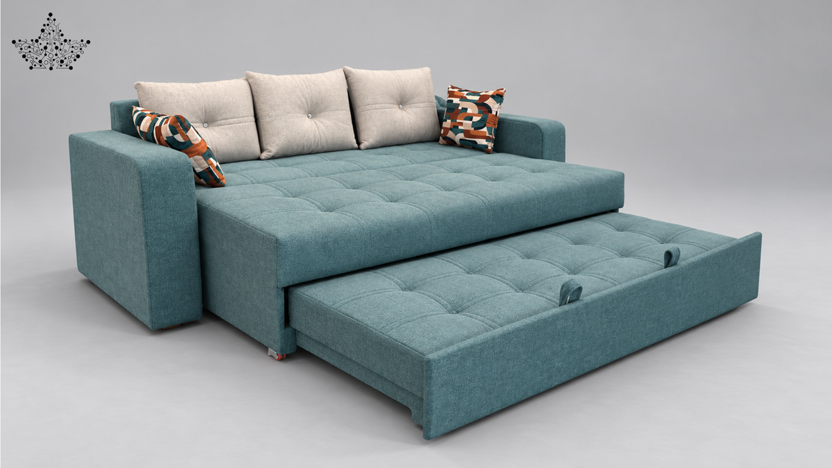 Ardas Azure Sofa Cum Bed