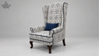 Royal Crest Wingback Chair