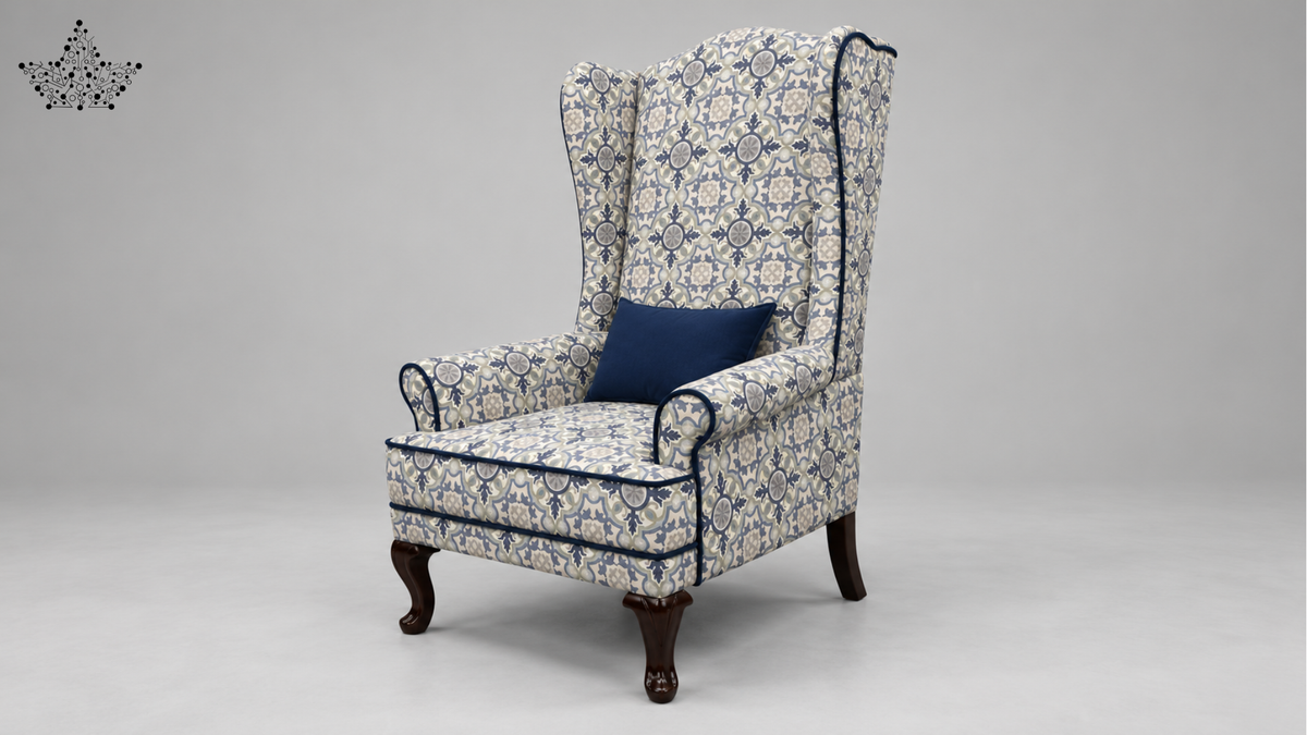 Royal Crest Wingback Chair