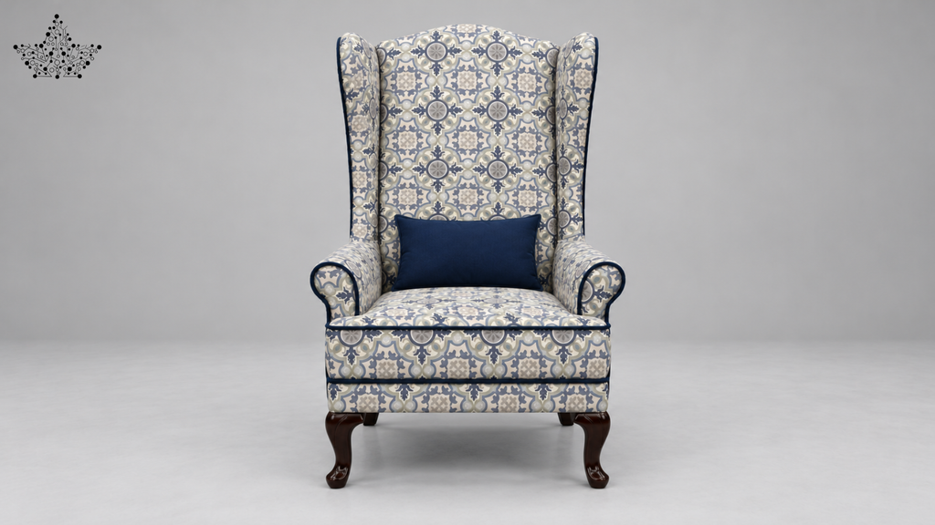 Royal Crest Wingback Chair