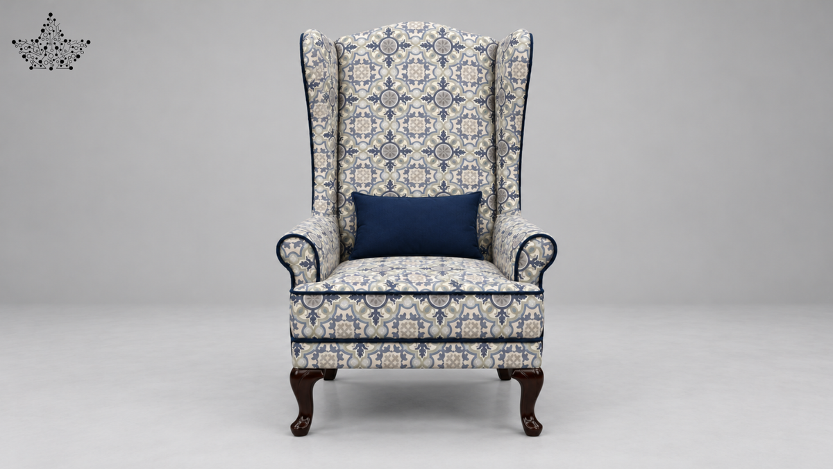 Royal Crest Wingback Chair