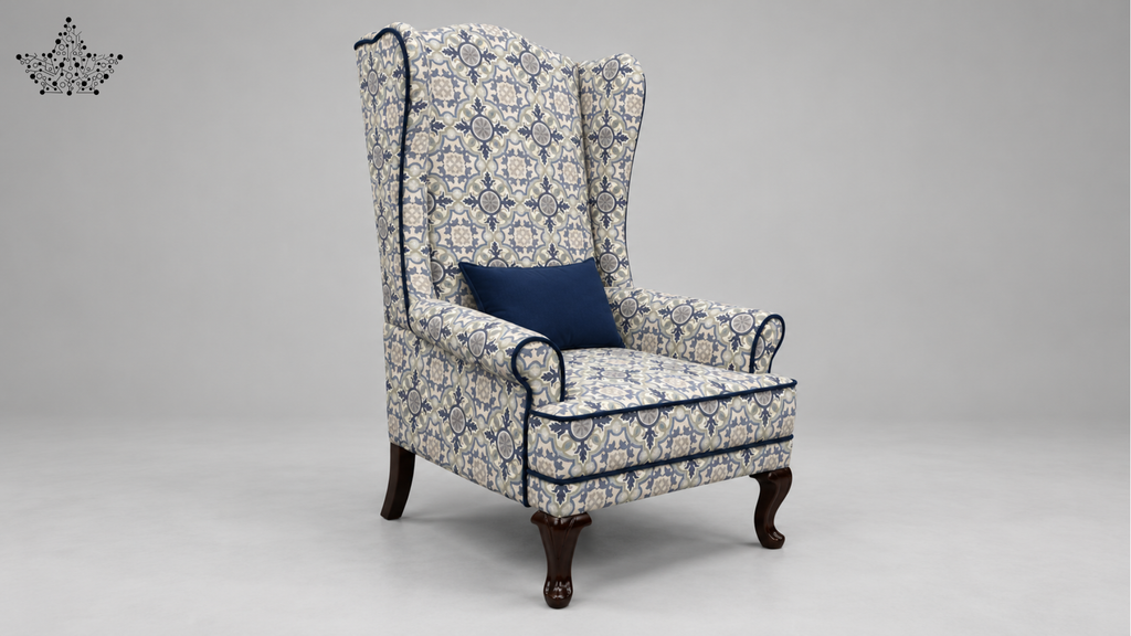 Royal Crest Wingback Chair