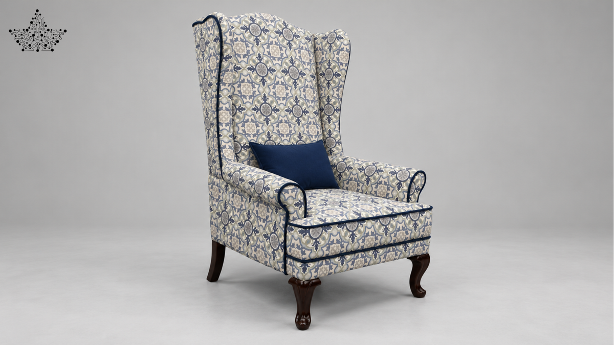 Royal Crest Wingback Chair