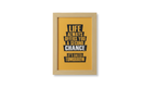 Motivational Quote Framed Wall Art