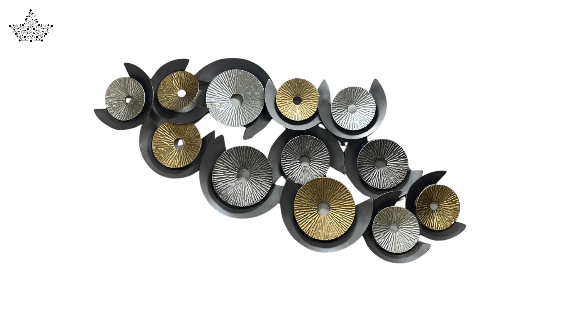 Geometric Moon Wall Decor