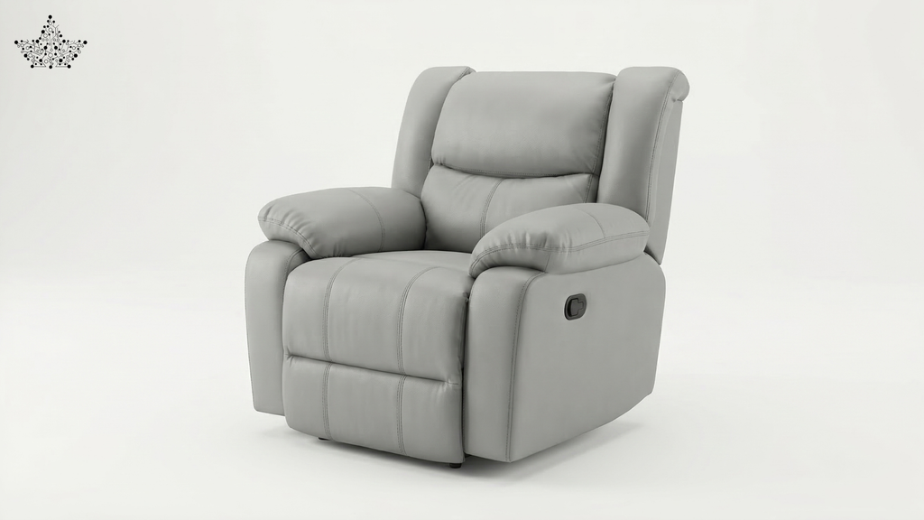 Motorise Soft Leather Recliner