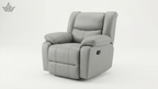 Motorise Soft Leather Recliner