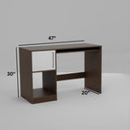Prism Multipurpose Study Table | Moldau Accacia Finish