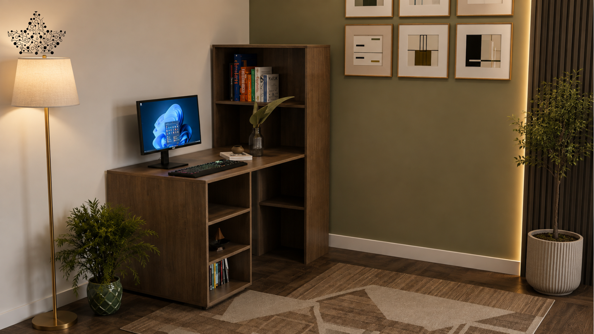 Wisdom Workspace Writing Table | Ardas Interior