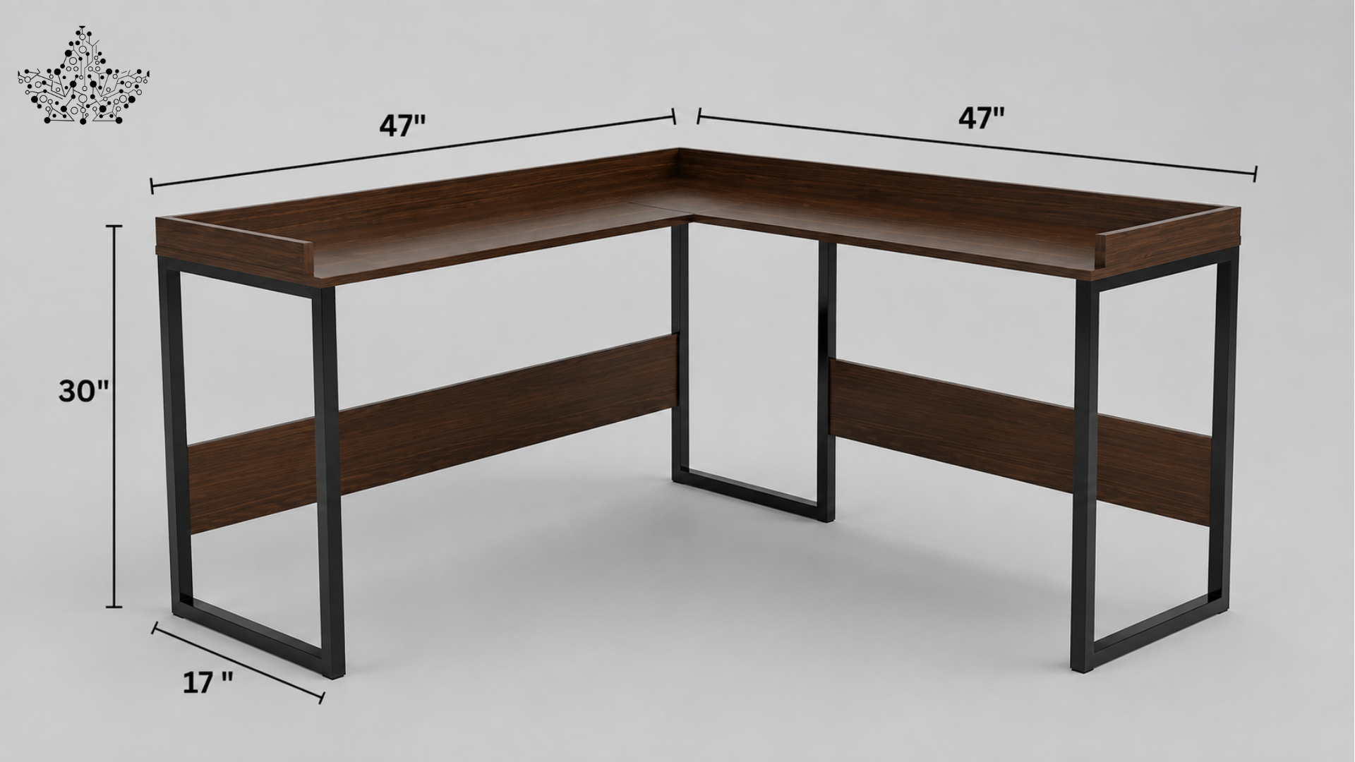 Dalton Study Table | Ardas Interior