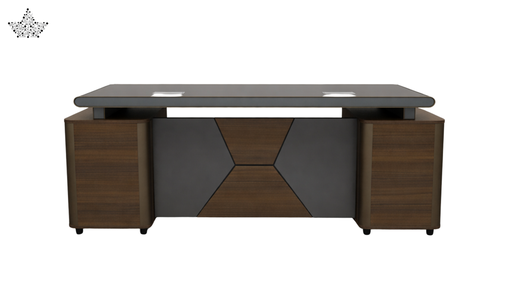 office table, executive desk
