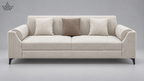 Luxe Ribbed Sofa Set