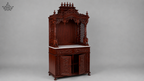 Majestic Wooden Pooja Mandir