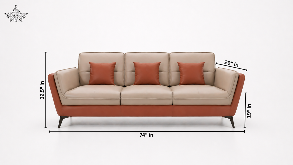 Amber Grid Sofa