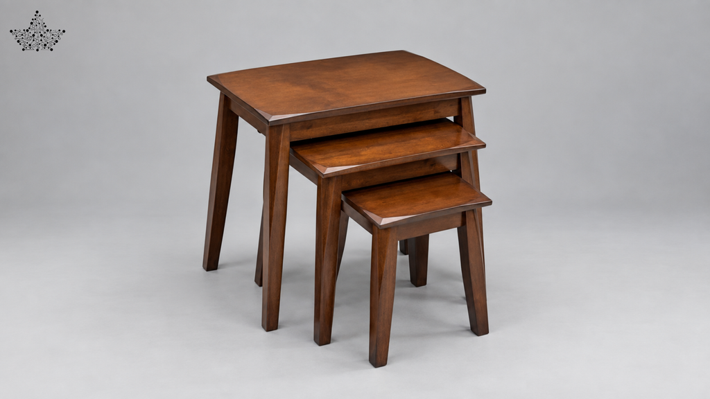 Arden Wooden Nesting Tables – Set of 3