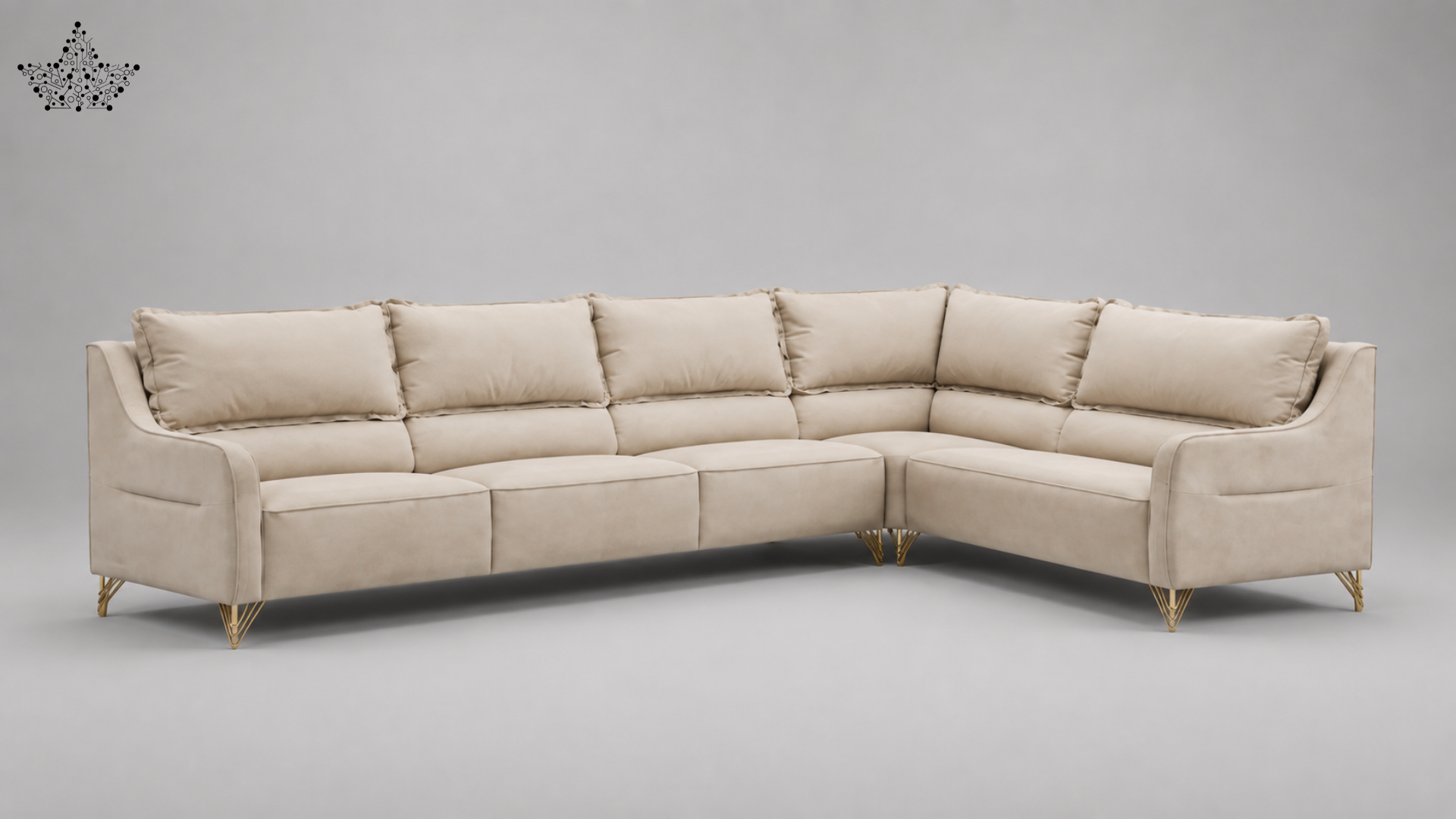 Polofill Leather Sofa Set