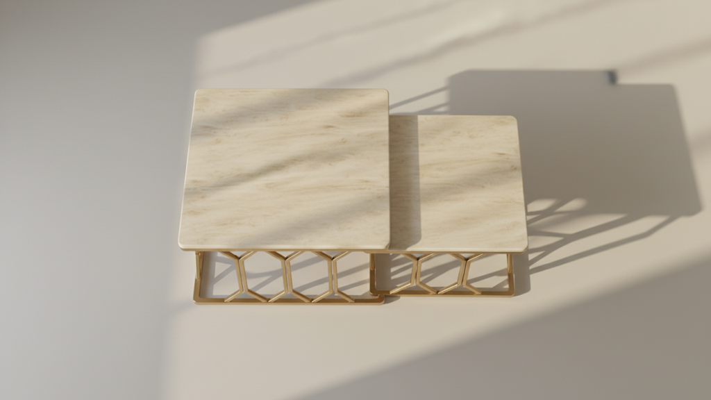 Italian Style Nested Center Table | Ardas Interior