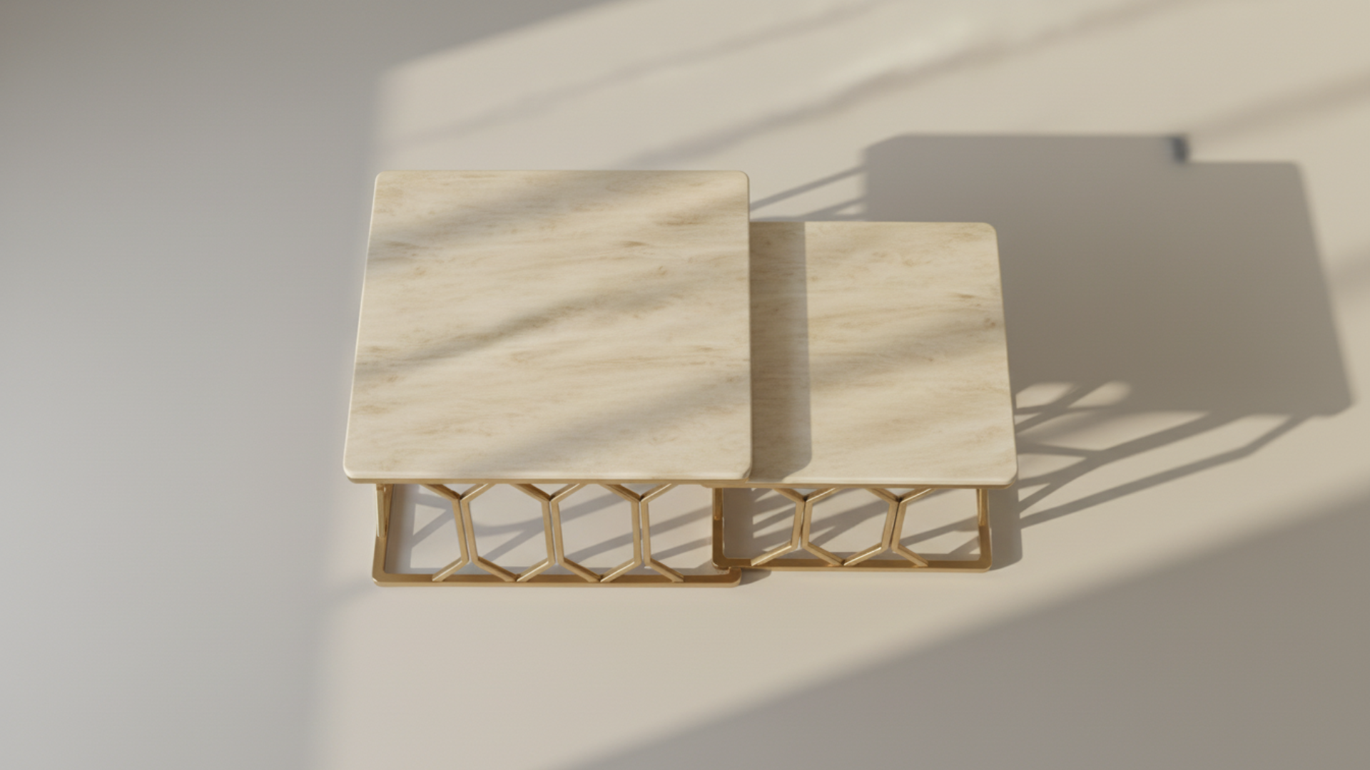 Italian Style Nested Center Table | Ardas Interior