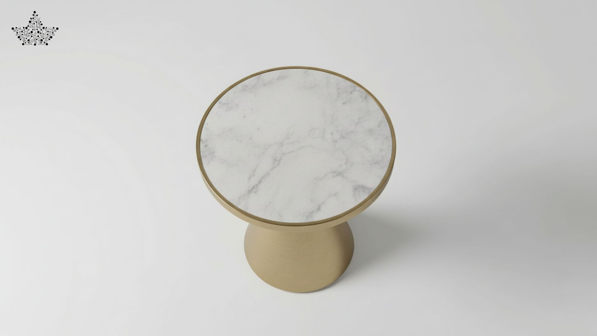 Alfa Gold Side Table