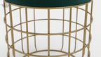 Emerald Cage Pouf