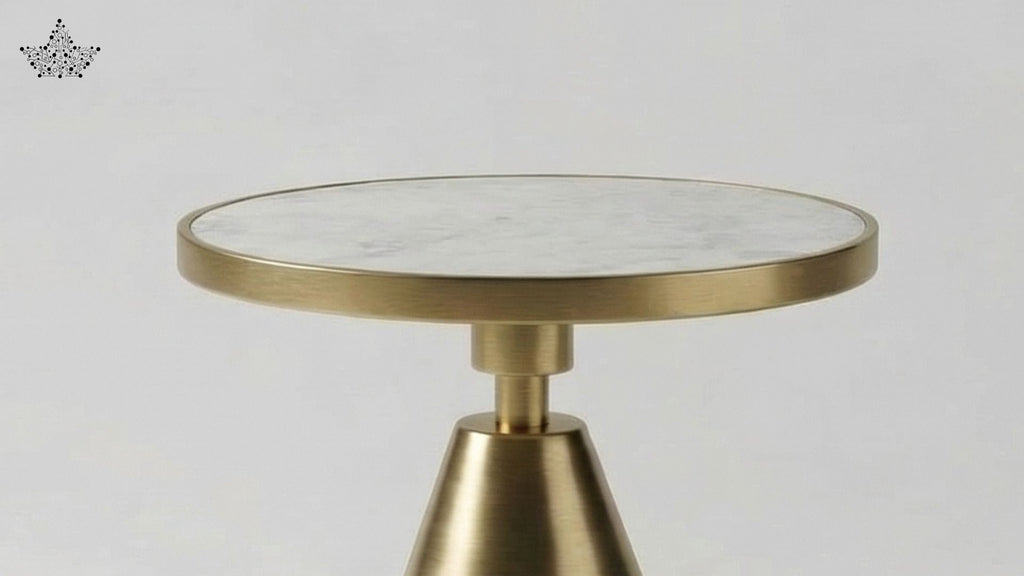 Alfa Gold Side Table