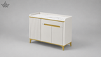 Ivory Gold Cabinet